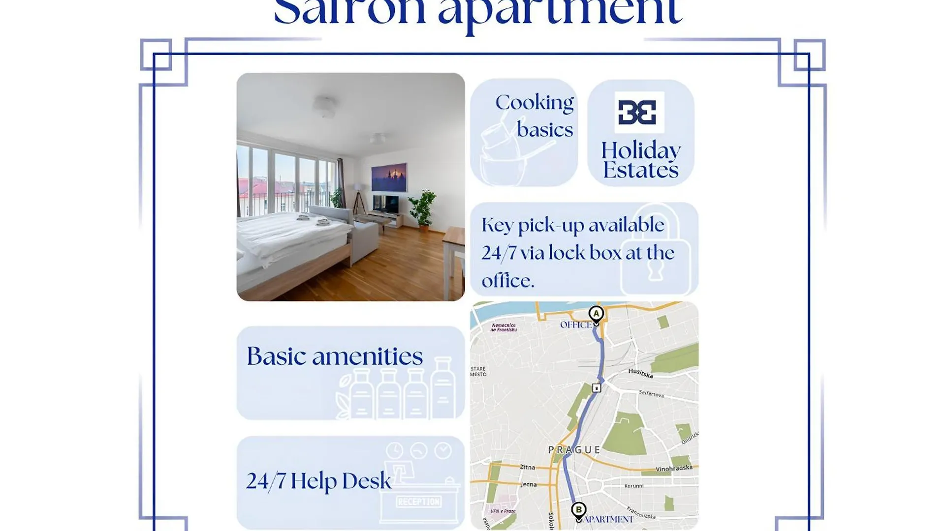 Sunny Safron Apartment Prague